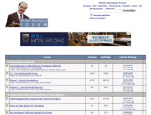 Tablet Screenshot of montignac-forum.com